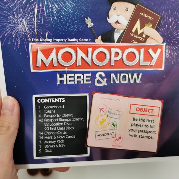 Monopoly Here and Now Board Game - Picture 5 of 6